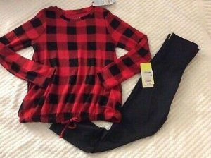 Girls&#039; Size 7/8 Casual Fall/Winter 2 Piece Outfit by Cat & Jack-NEW WITH TAGS!