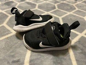 Nike Free RN Run Shoes - AH3453-003 - Child Toddler Size 5C - Black White - 2019